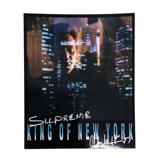 Supreme King Of New York Christopher Walken Sticker -Supreme King Of New York Christopher Walken Sticker