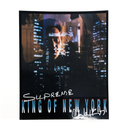 Supreme King Of New York Christopher Walken Sticker - Supreme King Of New York Christopher Walken Sticker - Supreme King Of New York Christopher Walken Sticker