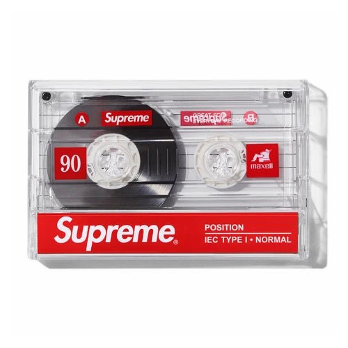 Supreme New York Maxell Cassette Tapes 5 Pack -Supreme New York Maxell Cassette Tapes 5 Pack