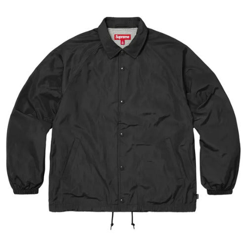 Supreme Old English Arc Coaches Jacket Black - Supreme Old English Arc Coaches Jacket Black