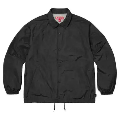 Supreme Old English Arc Coaches Jacket Black - Supreme Old English Arc Coaches Jacket Black