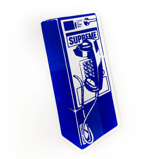 Supreme Payphone Sticker -Supreme Payphone Sticker