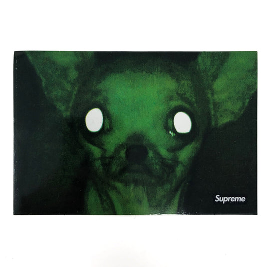Supreme Rubber Johnny Chris Cunningham Chihuahua Sticker -Supreme Rubber Johnny Chris Cunningham Chihuahua Sticker