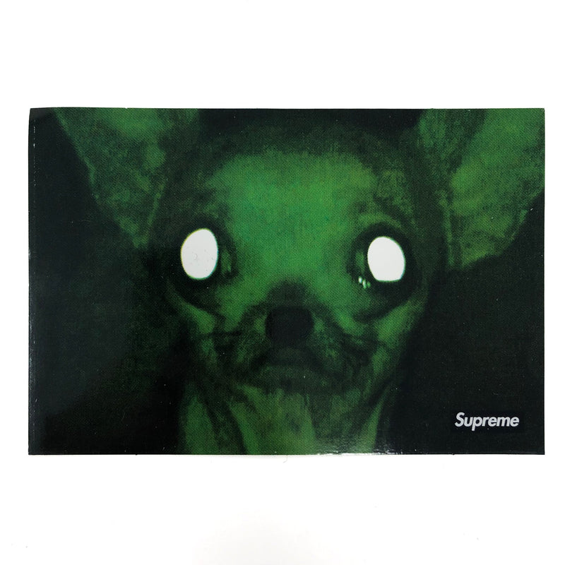 Supreme Rubber Johnny Chris Cunningham Chihuahua Sticker