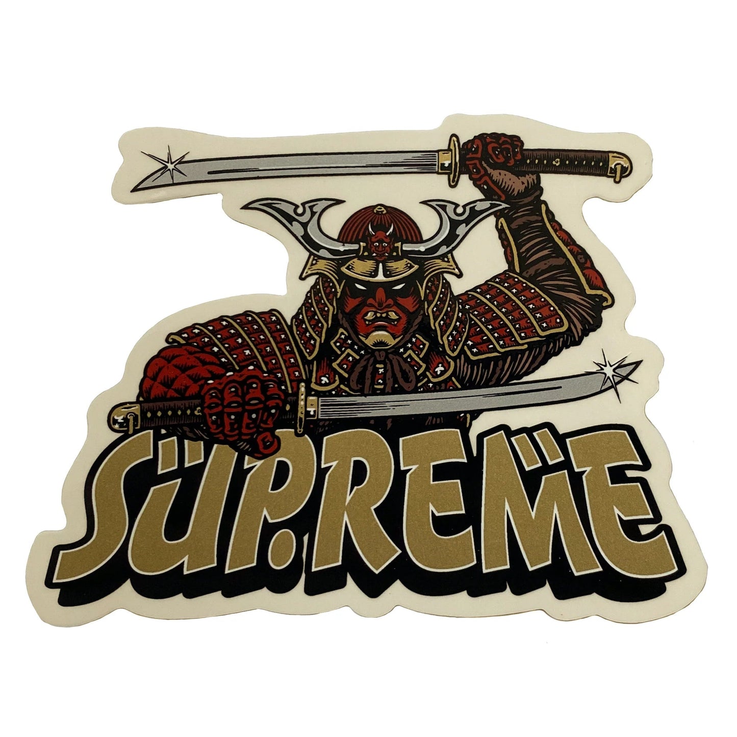 Supreme Samurai Sticker - Supreme Samurai Sticker - Supreme Samurai Sticker