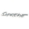 Supreme Silver Futura Sticker -Supreme Silver Futura Sticker