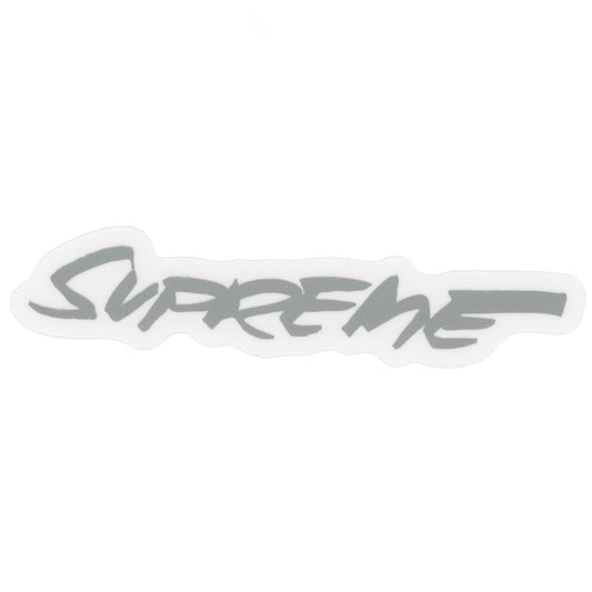Supreme Silver Futura Sticker -Supreme Silver Futura Sticker