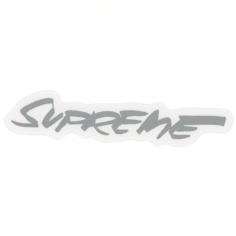 Supreme Silver Futura Sticker