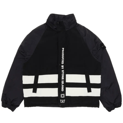 Supreme Stone Island Reversible Down Puffer Jacket Black - Supreme Stone Island Reversible Down Puffer Jacket Black
