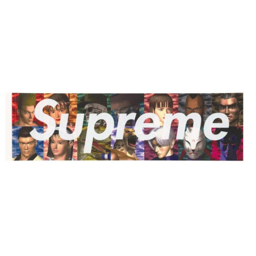 Supreme Tekken Box Logo Sticker - Supreme Tekken Box Logo Sticker