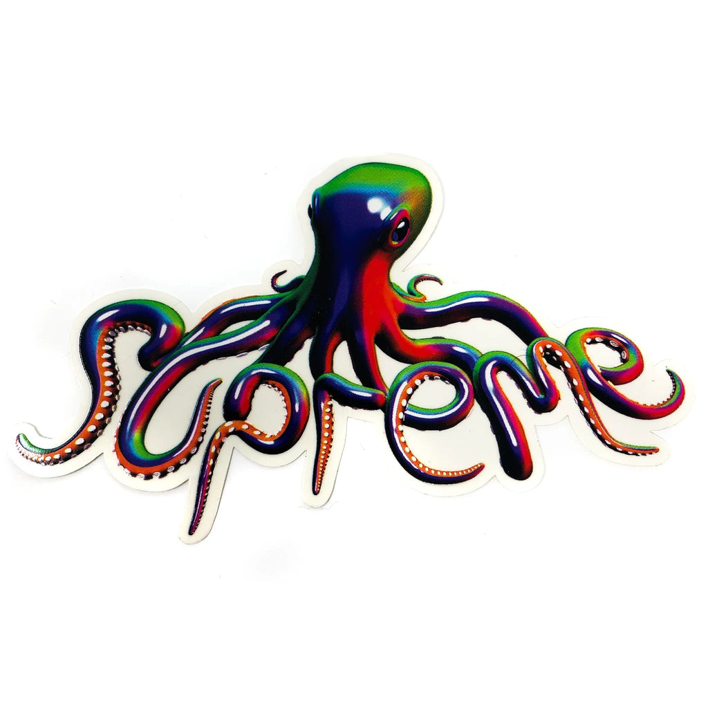 Supreme Tentacles Octopus Sticker - Supreme Tentacles Octopus Sticker - Supreme Tentacles Octopus Sticker