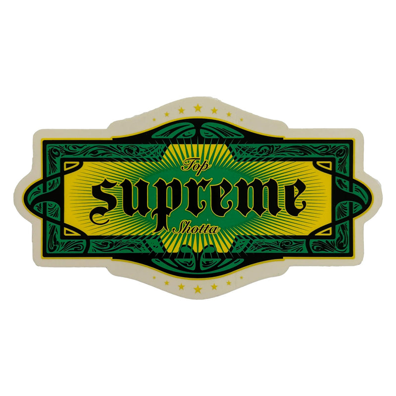 Supreme Top Shotta Sticker