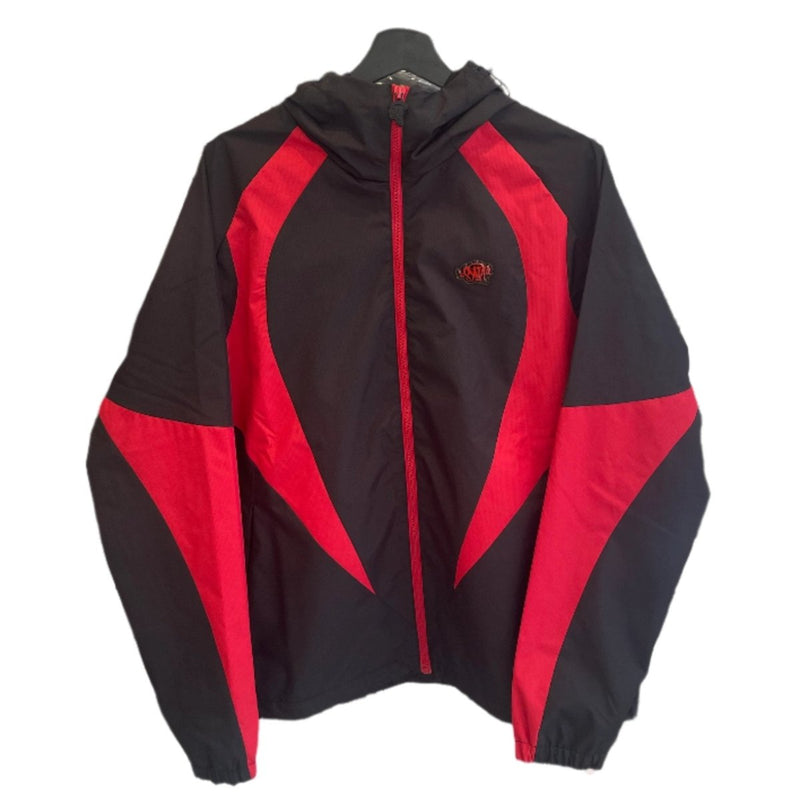 Syna World Vortex Track Jacket Black Red