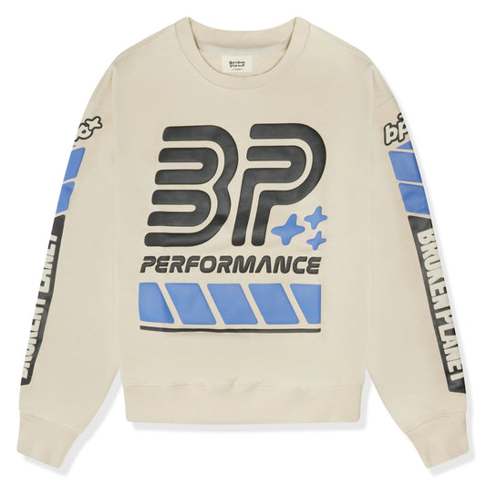 Broken Planet BP Performance Sweatshirt Bone White - Broken Planet BP Performance Sweatshirt Bone White - Broken Planet BP Performance Sweatshirt Bone White