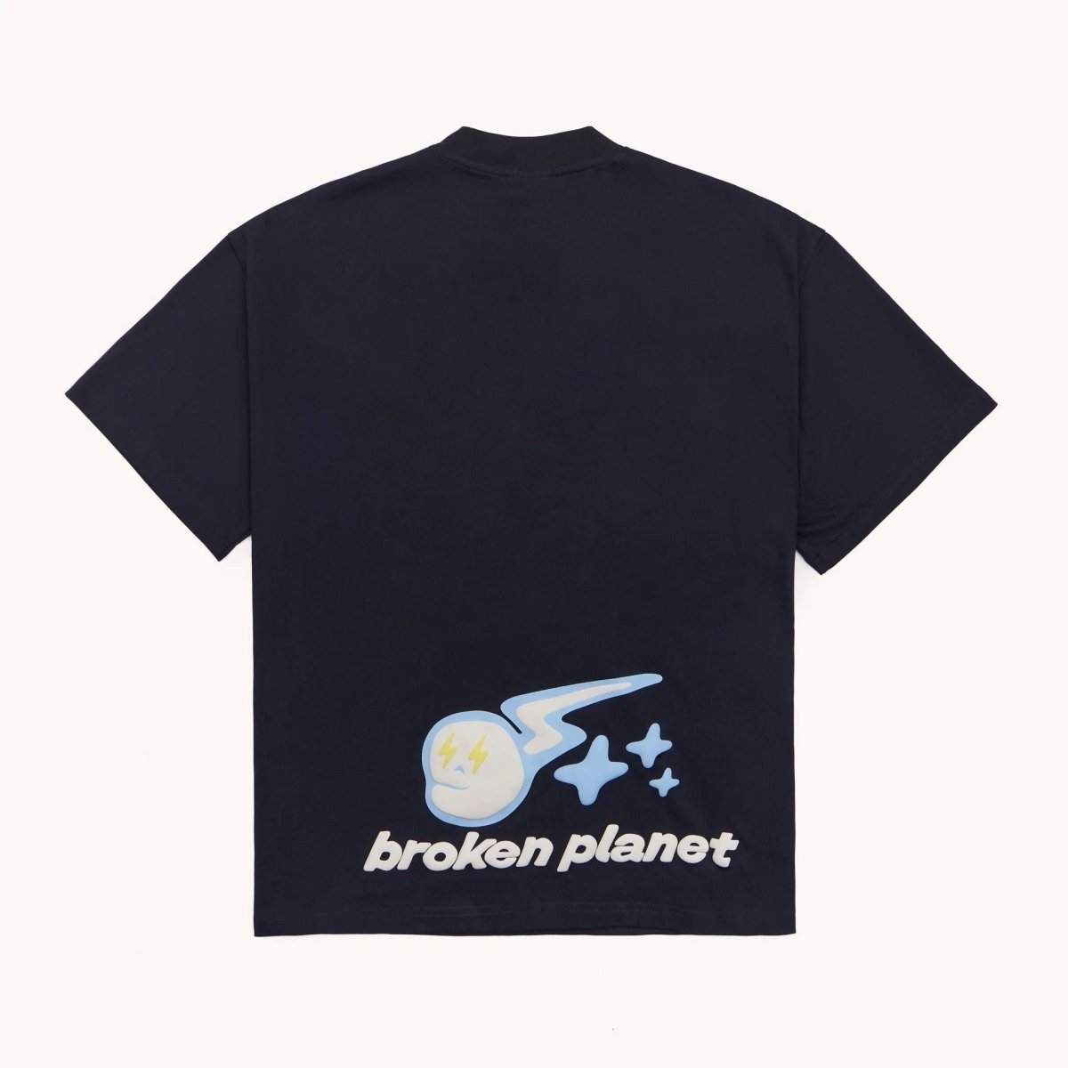 Broken Planet Speed Of Light T Shirt Midnight Black -