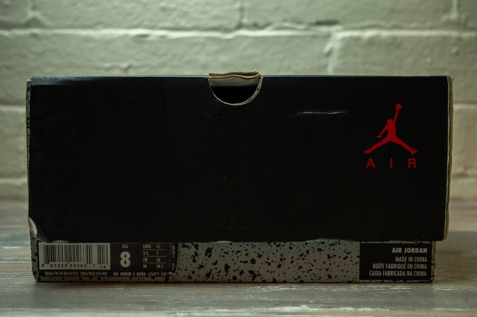 Nike Air Jordan 5 Retro Fear 626971 350 -Nike Air Jordan 5 Retro Fear 626971 350 -