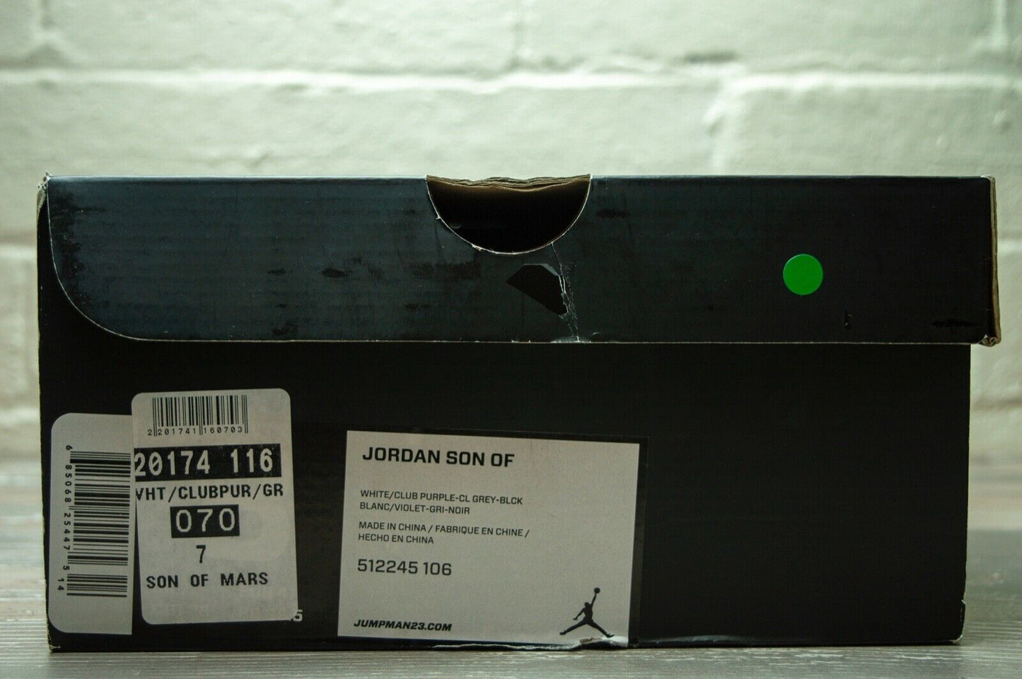 Nike Air Jordan Son Of Club Purple 512245 106