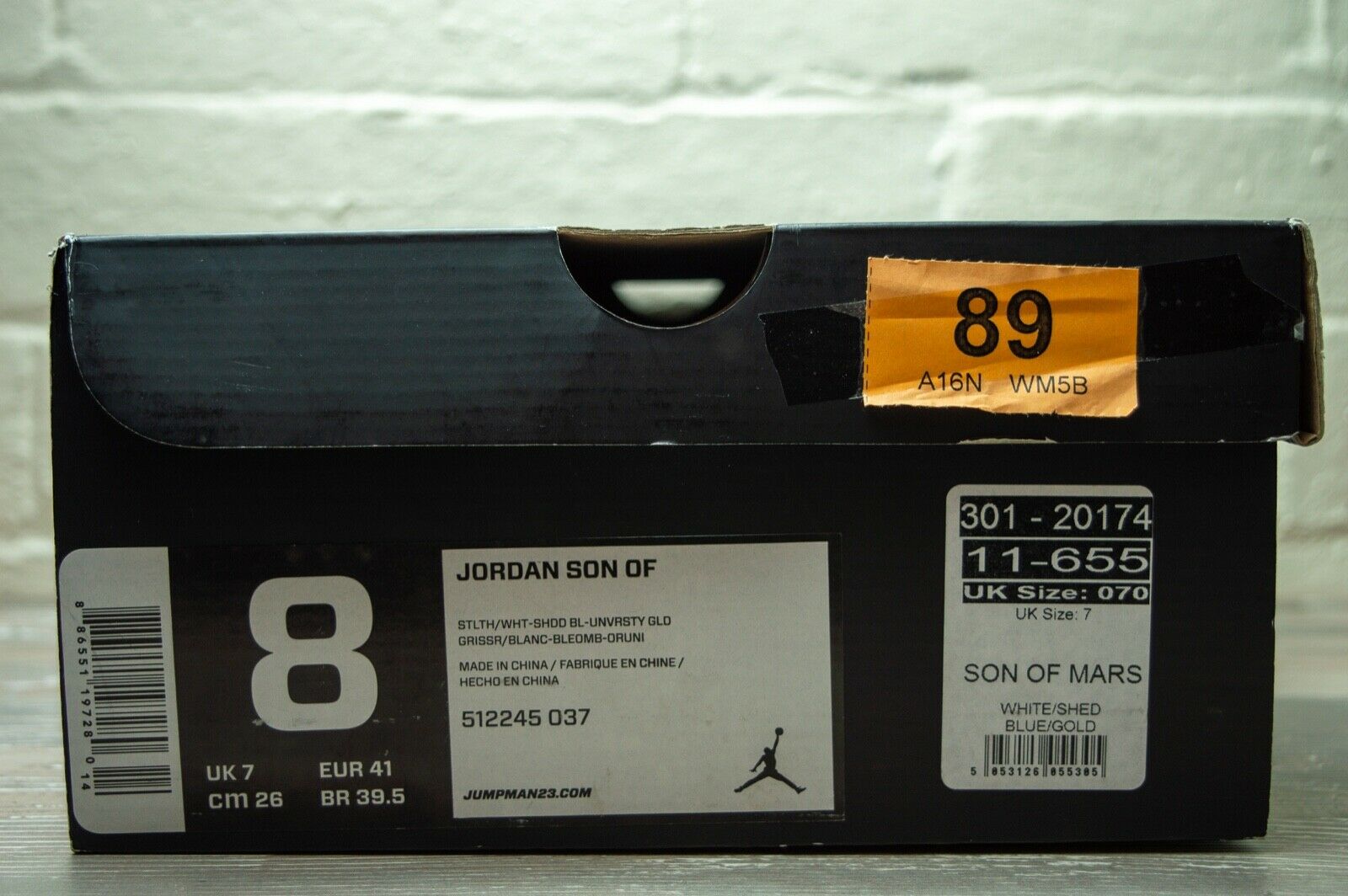 Nike Air Jordan Son Of Stealth 512245 037