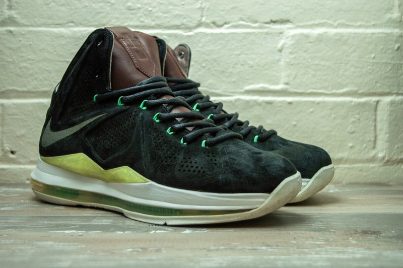 Nike Lebron X 10 Black Suede EXT QS 607078 001