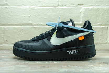 Buy Off-White x Air Force 1 Low 'Black' - AO4606 001 - Black